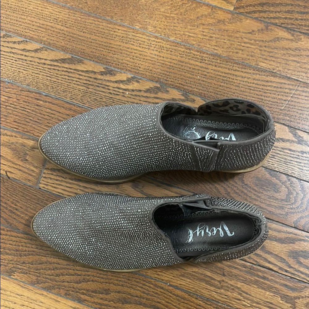 Very G Rhinestone Ankle Booties - Picture 2 of 6